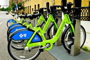 Postmates bike online