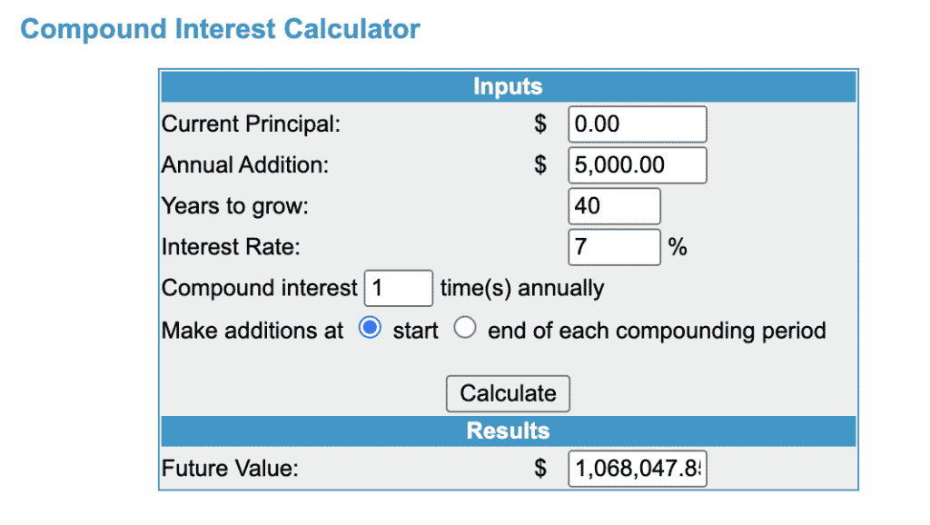 $5,000 in 6 months