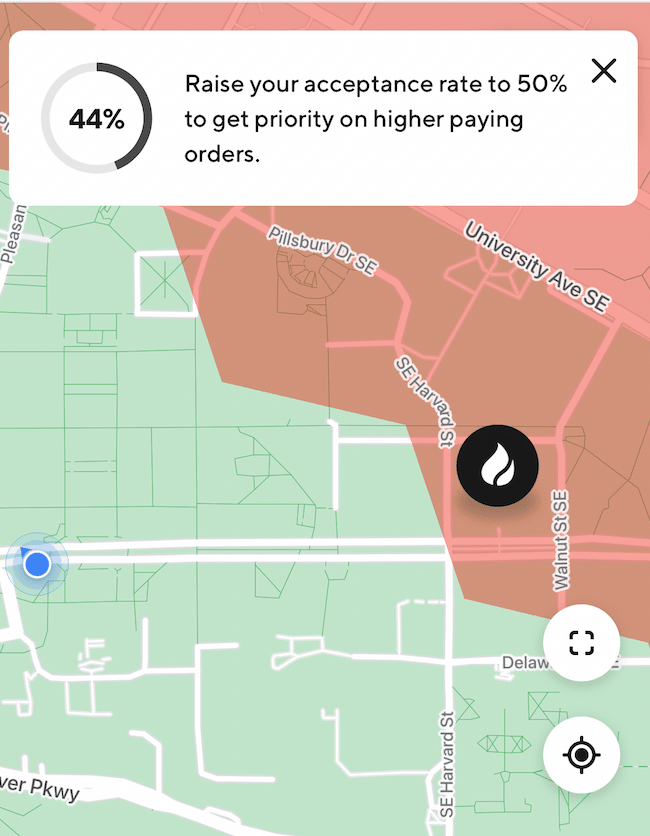 WellI tried to have DoorDash support opt me out of receiving WalMarts  orders, since other Dashers have done it. My acceptance rating is…