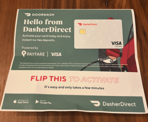 DasherDirect Card - Why I Don't Use It, But Why I'm Not Against It