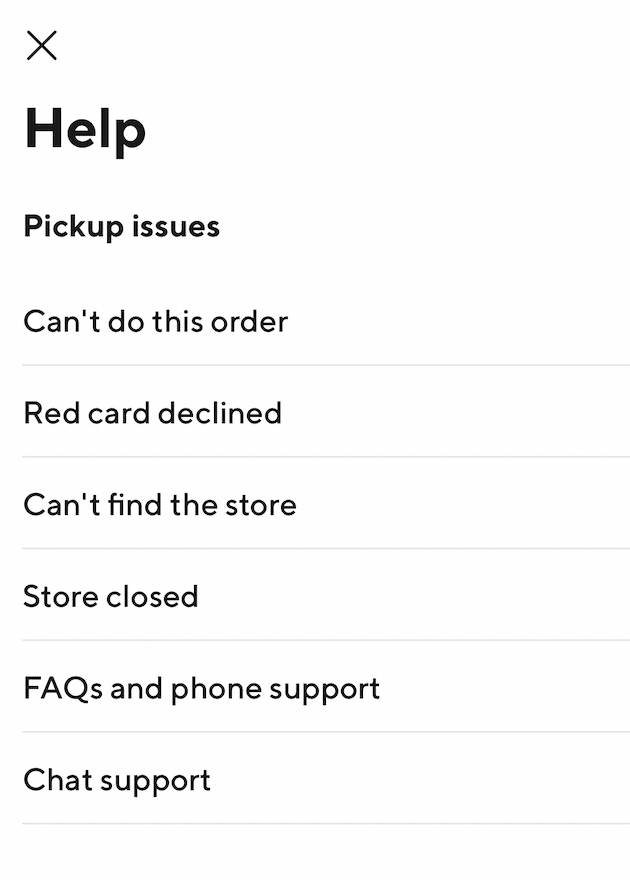 Chat Support in the Dasher App