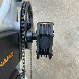 Picture of the Sohamo S3 pedal folded up